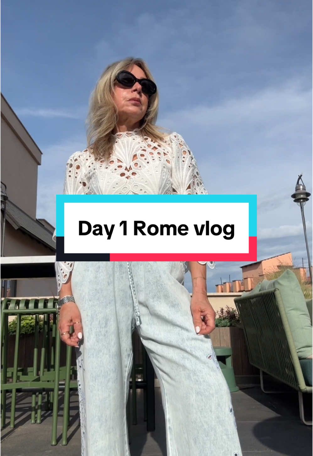 Walked 21k steps and did the rounds. Had the viral sandwich #allanticovinaio and gelato #fridgidarium #rome #mimiandcoco #vacationvlog 