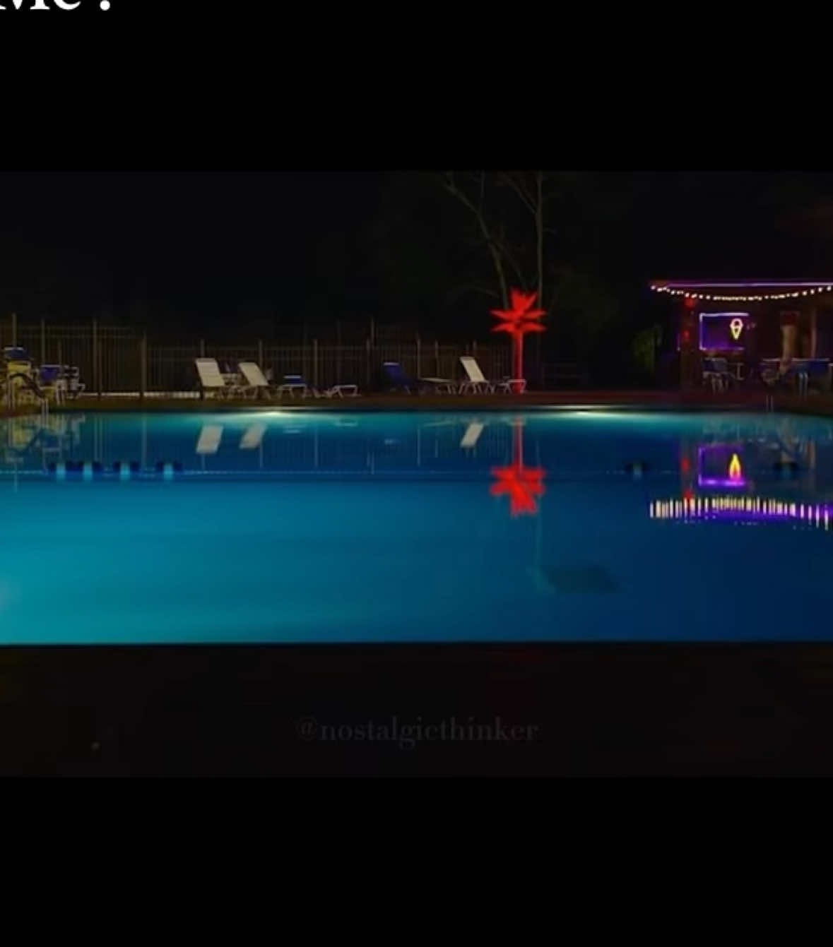 The soundtrack, the setting, that vintage slasher feel… I watched this movie years ago, and I still think about this scene. Nothing else ever stuck with me like it. #thestrangerspreyatnight #movie #slasher #2018 #horrormovie #summercamp #80saesthetic 