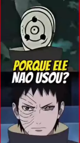 Por que o Obito não usou as outras habilidades do Rinnegan em Naruto Shippuden? #Obito #rinegan #narutoshippuden