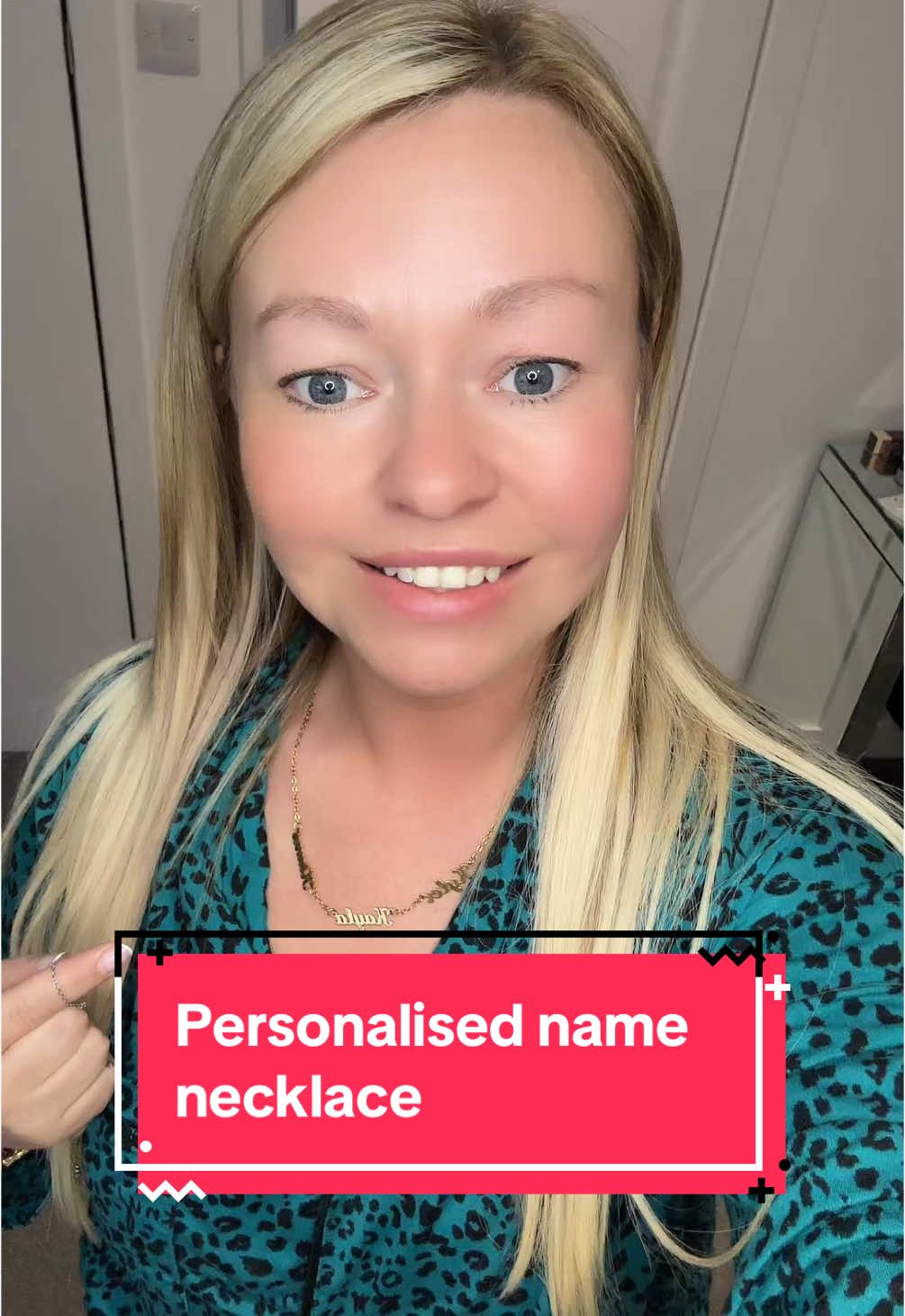 Personalised necklace, I absolutely love mine 🥰 #necklace #personalisedgifts #dealdrops 