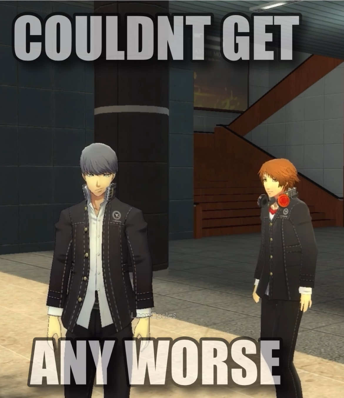 Yu had a worse day.. #fyp #persona5 #persona5royal #persona5memes #persona4 #persona4golden #persona4memes #rowleyjefferson 