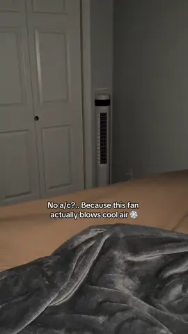 Because why did this wake me up shivering… #besttowerfan #coolingfan #hotsleeper #summermusthaves #bestsleepever #sleephack 