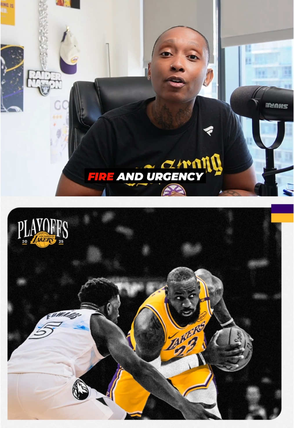 Lakers to the FINALS 😤 #NBA #lakers #espn 