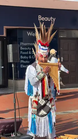 Magical Sounds of Peru in the Streetsof England 🇬🇧✨ #PeruvianCulture #PanFluteMagic #StreetPerformance #AndeanMusic #CulturalVibes #TraditionalVibes #PeruVibes#  #foryou