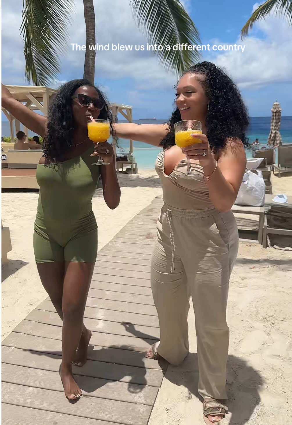 Curaçao to be exact! 🌴😆 #vacationtok #curacao #girlstrip #fypシ 