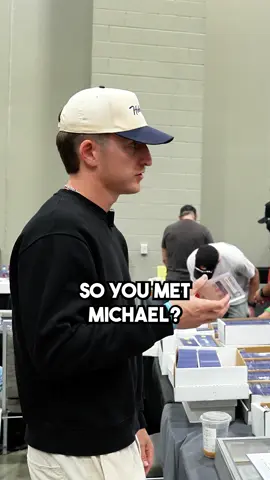 $7,000 Sports Card Negotiation for INCREDIBLE Michael Jordan Autograph 😳 #sportscards #kingofthekards #cardshow