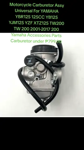 Motorcycle Carburetor Assy Universal For YAMAHA YBR125 125CC YB125 YJM125 YZF XTZ125 TW200 TW 200 2001-2017 200 Yamaha Accessories Parts Carburetor under ₱799.00 Hurry - Ends tomorrow!