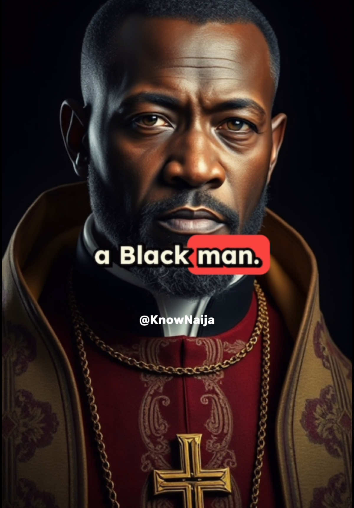 We once had a black pope. #blackhistorymonth #BlackTikTok #pope #viral #viraltiktok #Love #edit #funny #capcut #blowthisup #fypage #video #music  