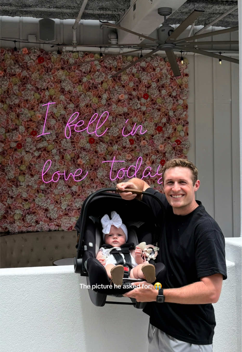 Brb crying because girl dads are the cutest #girldad #firsttimedad #girldadtiktok  