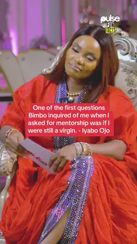 One of the first questions Bimbo inquired of me when I asked for mentorship was if I were still a virgin. - Iyabo Ojo . Watch full video via link on our story. . #PulseFunFacts #pulsenigeria #pulseceleb 