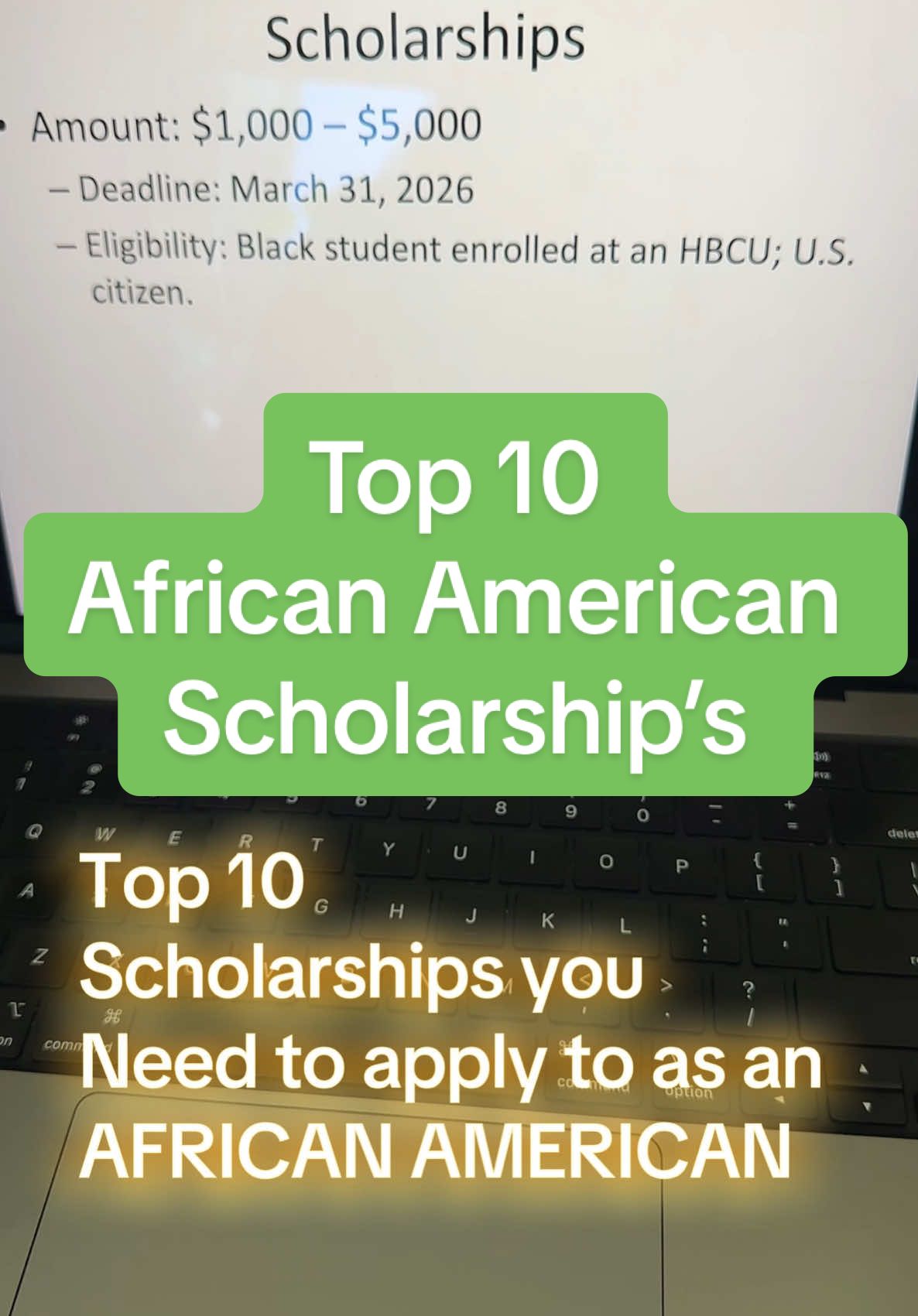 If yall don’t apply to these yall are missing out fr #scholarships #scholarship #firstgenerationstudent #scholarshiptips #highschoolstudents #scholarshiptok 