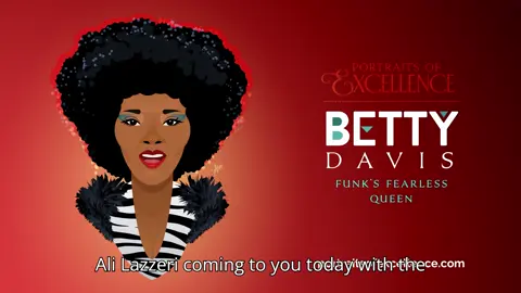 Portraits of Excellence -Spotlight Betty Davis #alivoicemagic #blackartwork #digitalart #musicicons #africanericanculture 
