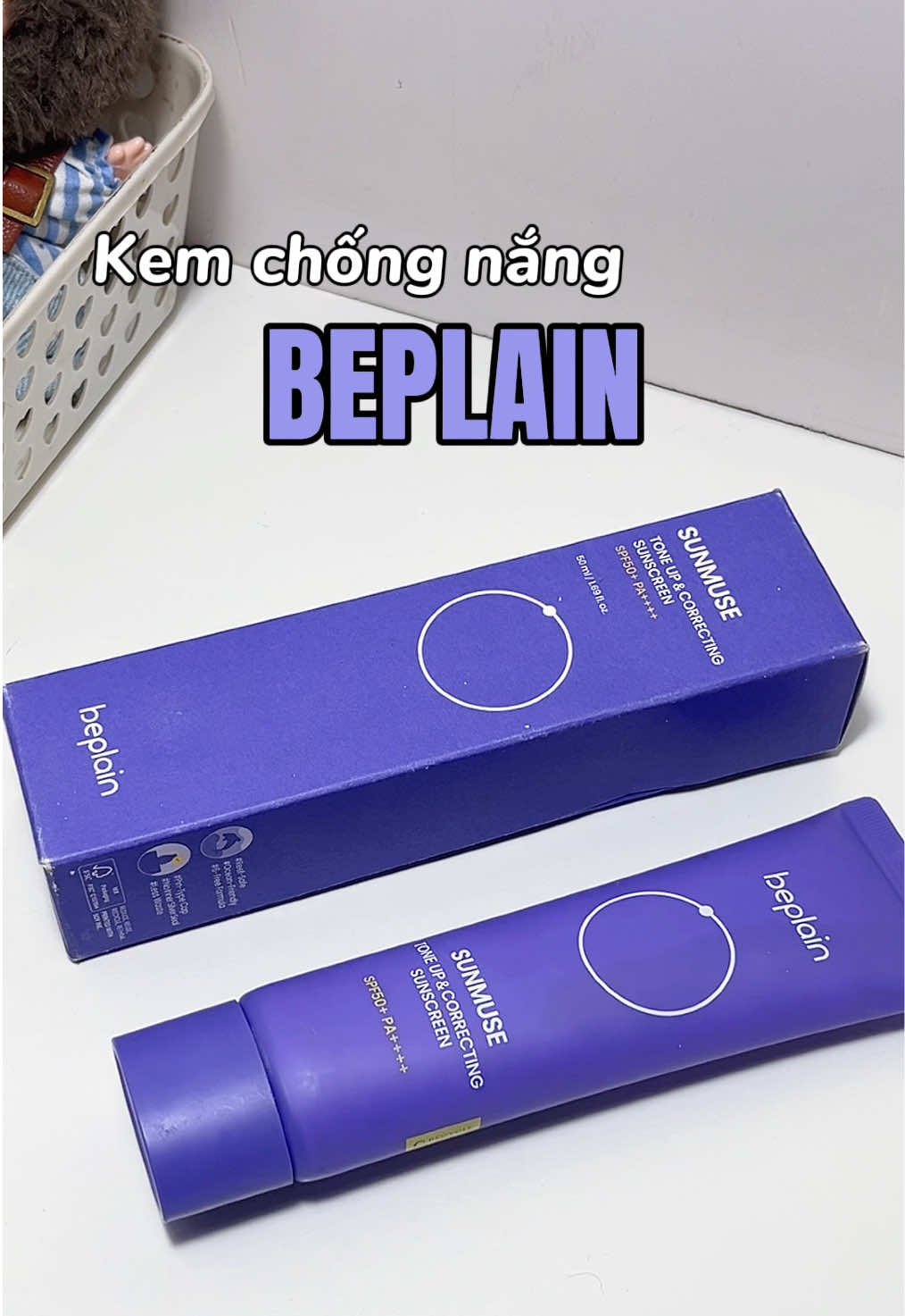 Chống nắng cho ngày hè #unboxing #fyp #unbox #kemchongnang #beplain 