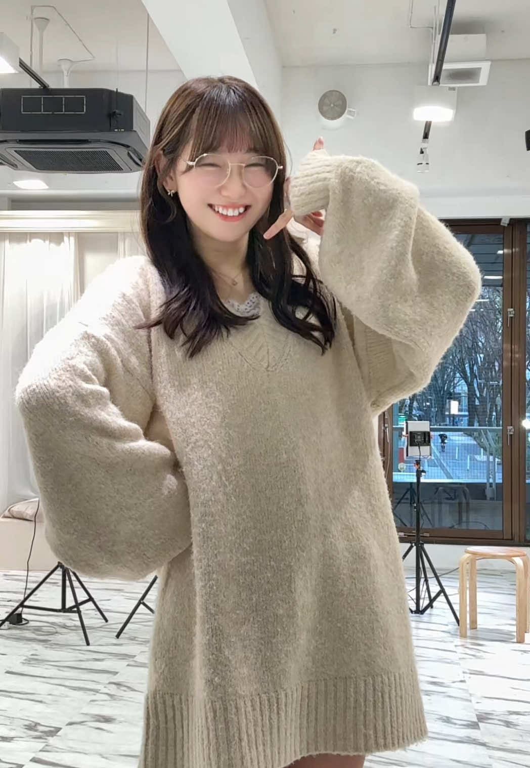 もう花粉って落ち着いてきた？？？#久喜なほ #Mooove #fyp #アイドル 