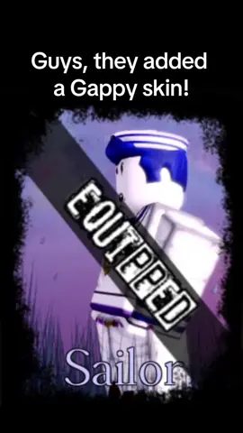One of my fav skins of guest! #guest1366 #forsaken #jjba #jojosbizzareadeventure #gappyhigashikata #gappy #jojolion 