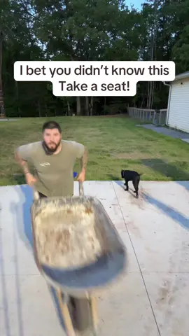 Sometimes you just need to sit down #upcharge #seat #comfortable #bluecollar #chair #construction #concrete #landscape #tips #tricks #hack #howto #DidYouKnow #genius 