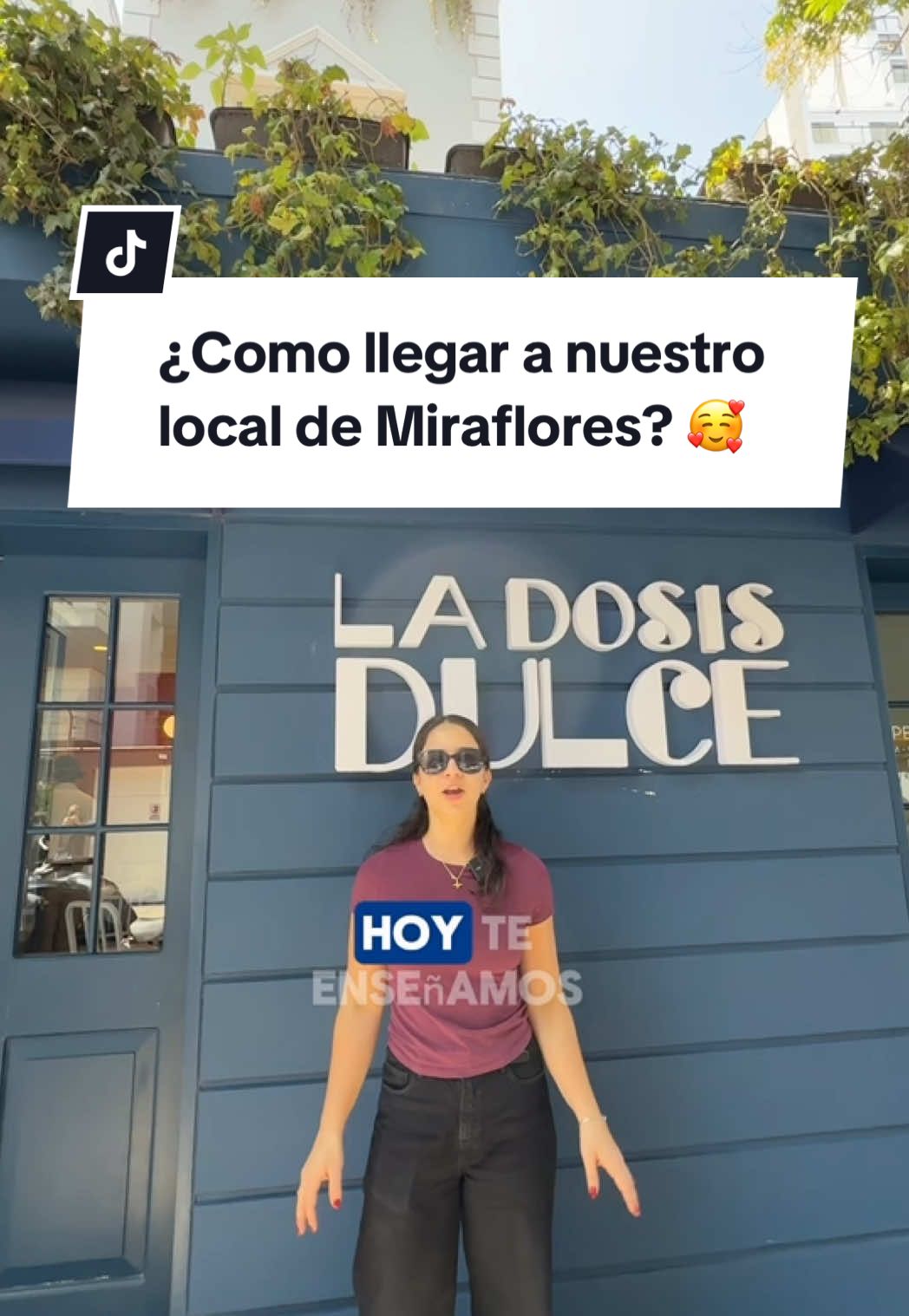 ¿Como llegar a nuestro nuevo local ubicado en Miraflores? es super fácil y sencillo🥰 Aquí te dejamos la dirección: 📍Grimaldo del Solar 215 - Miraflores los esperamos desde las 7:30am  #ladosisdulce #cafeteriaslima #milkshakes #cafeterias #sanisidro #cafeteriasbonitas #miraflores