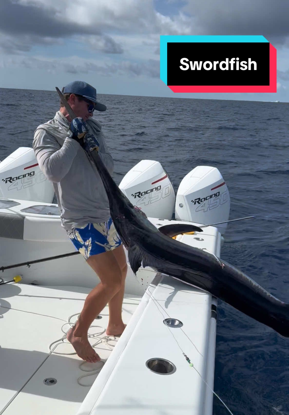Share with someone you need to do this with. Need to get back out on the water. #Lyonfish. Instagram link in bio for more. Tiktok no fish were harmed in this video. #florida #offshore #swordfish #tuna #deep #animals #reef #fish #fishing #fishtok #snapper #grouper #boat 
