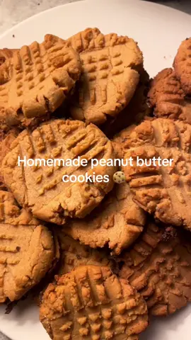 #homemade #peanutbuttercookies #fyp