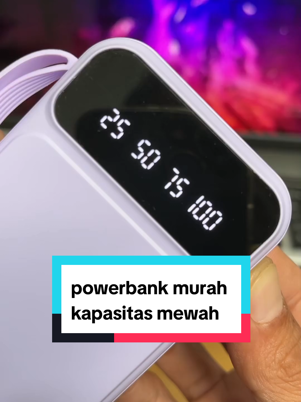 powerbank murah kapasitas mewah. #powerbankmini #lentiven #fastcharging #powerbanklentiven #powerbank20000mah 