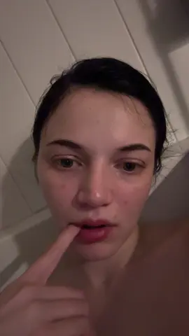 I’m sick and in the bath 