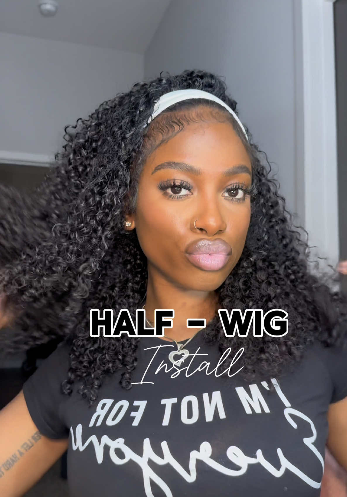 PART 1| Doing my hair in 30 mins top😮‍💨 Hair from @ISEEHAIR @iseehairshop #fyp #iseehairbeauty #iseehalfwig #iseehairshop #wiginstall 