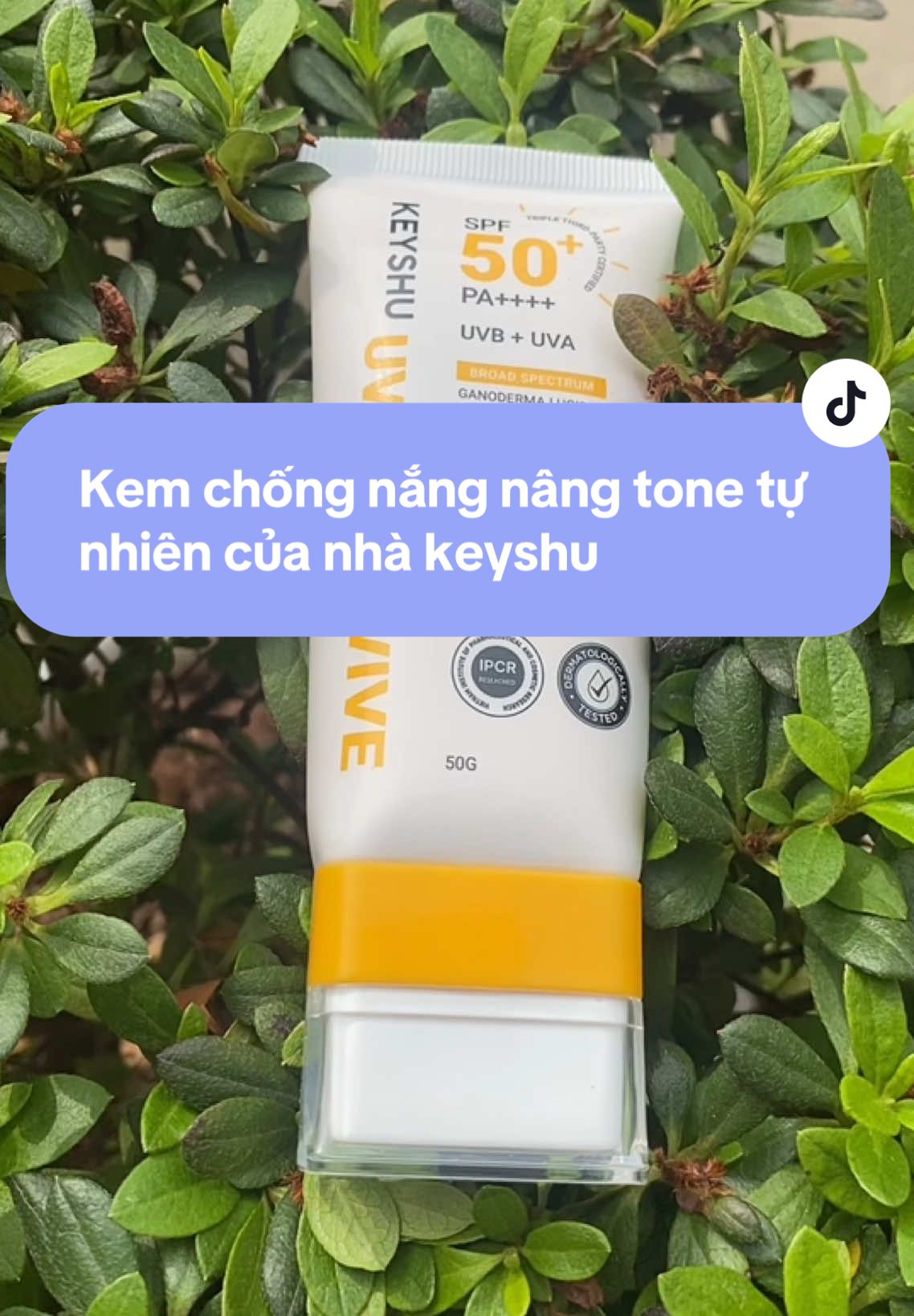 Kem chống nắng nâng tone trắng hồng #kcnkeyshu #kemchongnangkeyshu #keyshu #kemchongnang #kemchongnangphorong 