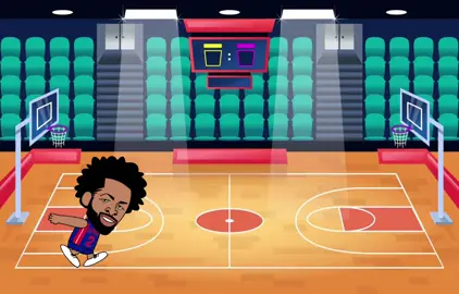 Pistons win, 1-1 #fyp #fyppppppppppppppppppppppp #fypシ #basketball #2tall #animation #NBA #playoffs 