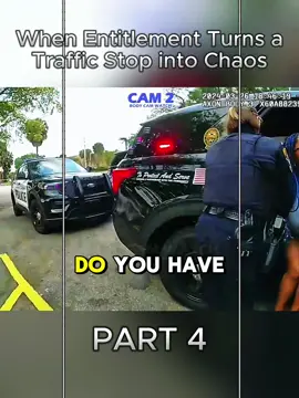 When Entitlement Turns a Traffic Stop into Chaos - PART 4 #usa #cops #copsoftiktok #pattymayo #fyp #police 