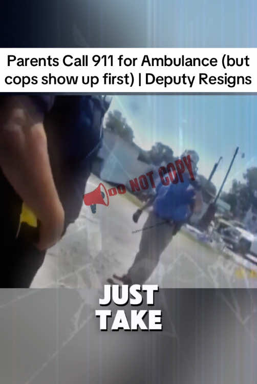 Parents Call 911 for Ambulance (but cops show up first) | Deputy Resigns #cops #police #lawsuit #unlawful #usa #auditingamerica #1stamendment #flypシ 