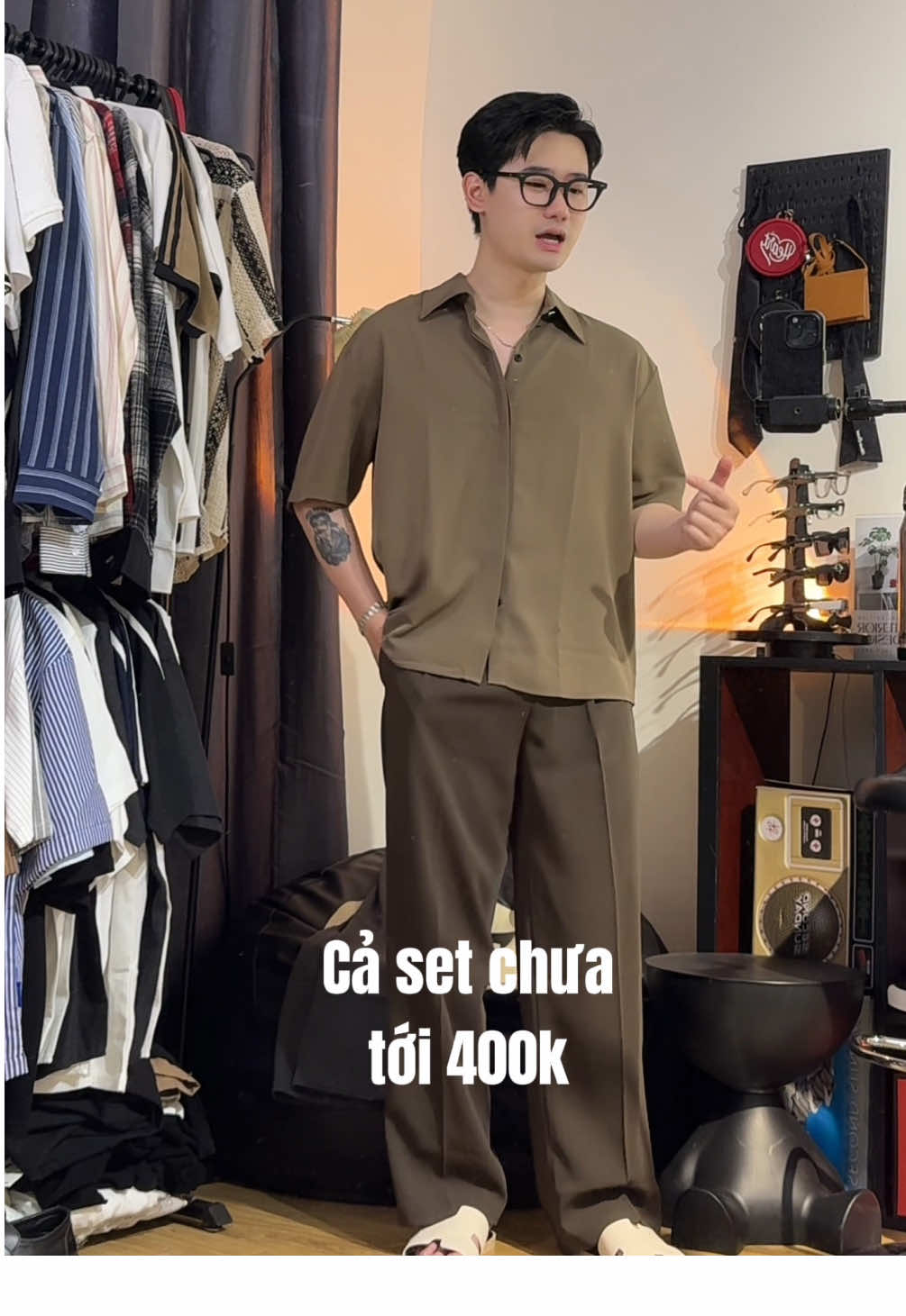 Cả set lụa chưa tới 4 lốp, mặc sướng, thiết kế đẹp vào live săn giá tốt nha ae 🫶🏻  #jbagy #shopdex 