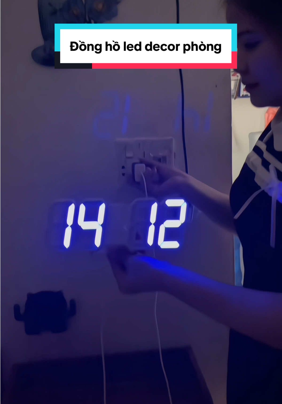 Đồng hồ LED 3 trong 1: xem giờ, báo thức, đo nhiệt độ #dongho #dongholed #dongholeddeban #dongholed3d #donghodecor #decor #xh #tiktokshop #thanh_xuan2x 