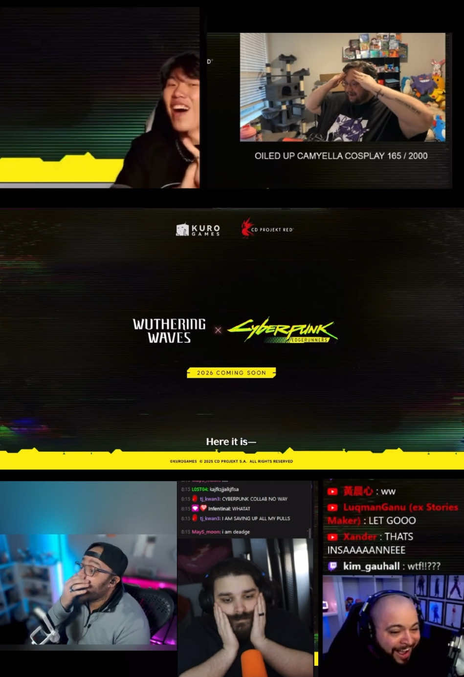 Wuthering Waves x Cyberpunk Edgerunners reaction mashup #wutheringwaves #cyberpunk #edgerunners #cyberpunk2077 #gaming #4u 