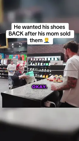 next time don't send yo mom spoiled ahh #sneakers #shoes #reseller 