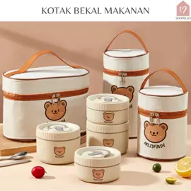 kotak bekal makanan #kotakbekal #shopellobekal #kotakbekalmakanan 
