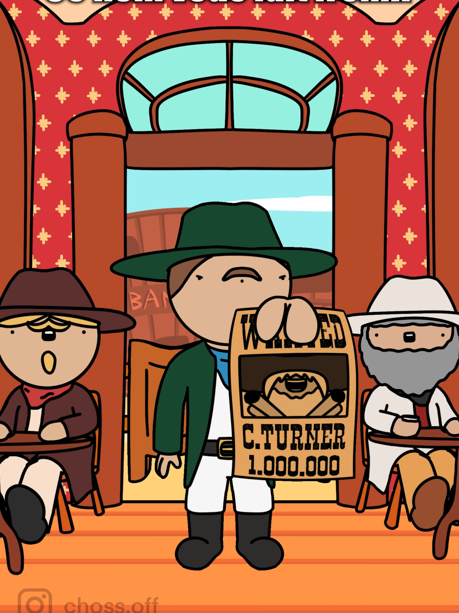 POV : Les films de cowboys #animation #humour #drole
