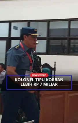 Kolonel Laut Agus Surya Dharmawan dipecat dari militer dan dipenjara 27 bulan atas pidana penipuan senilai Rp7,75 miliar. #agussuryadharmawan #kolonellaut #penipuan #fyp 