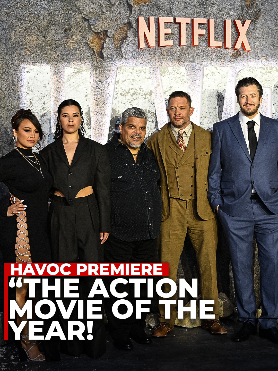 Stars at the HAVOC Global Premiere in London ⭐️ #Havoc #Premiere #TomHardy