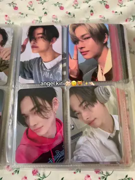 sama cakep nyaa😭🫶🏻cuma yang kanan agak sangar yaa #fypage #photocard #nishimurariki #ni_ki #enhypen #photocardenhypen #angelkiri 