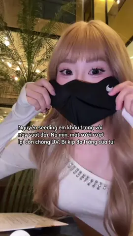 Khẩu trang vải UV nhà Unicare đã được nhiều koc review lắm nha #unicare #fyp #khautrang #khautranguv #chongnang #khautrangchongnang 