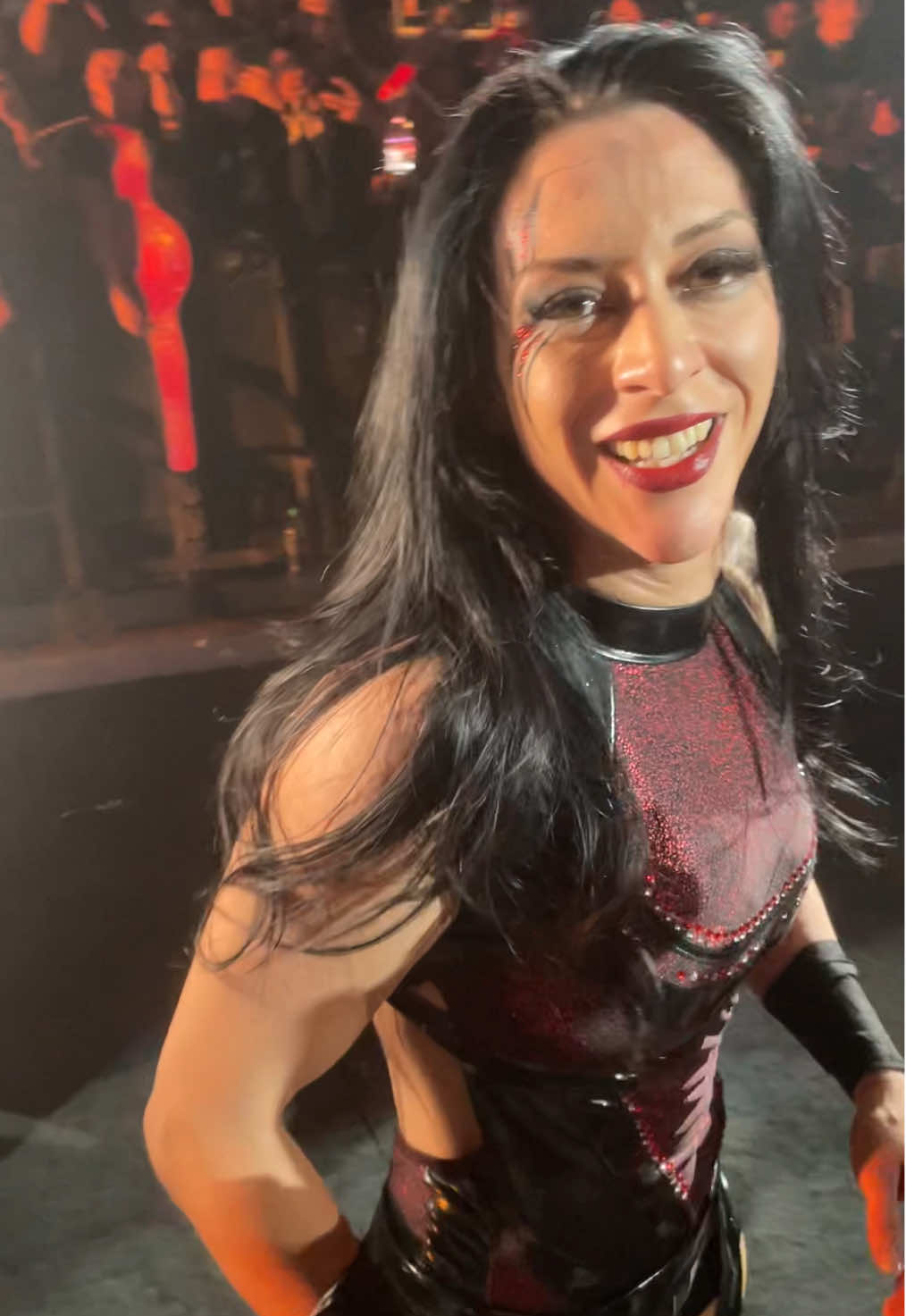 El día que #StephanieVaquer se subió por primera vez a un ring de WWE (14/06/24) y tuve la suerte de conocerla. #WWE #wwemexico #nxt #wweraw #WrestleMania @Stephanie Vaquer 