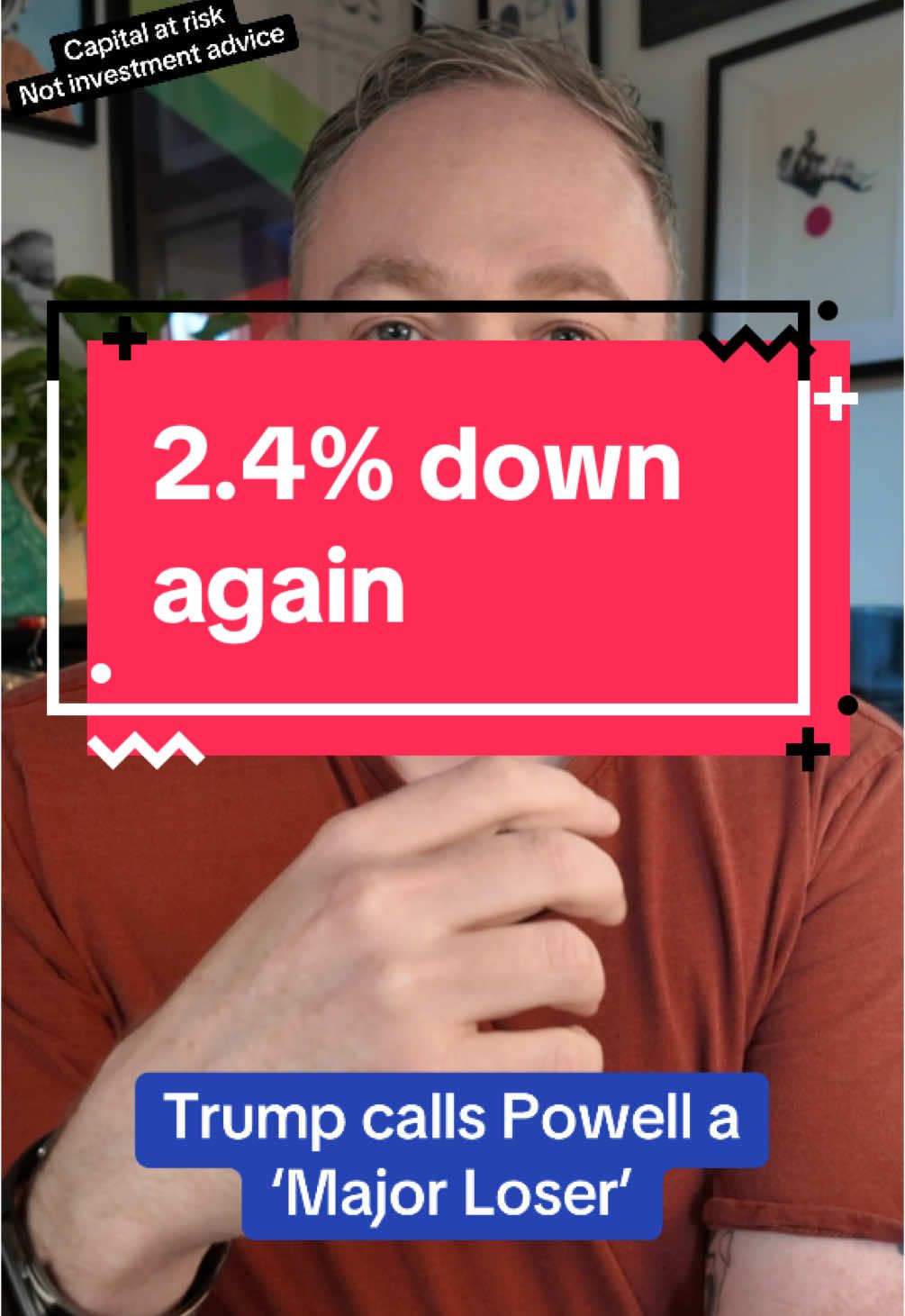 Markets down again this week as Trump finds his next target.  This is not investment advice. When investing, your capital is at risk. Forecasts are not indicative of future performance. Terms and fees may apply. #investingforbeginners #capitalatrisk #stocksandsharesisa #investingforbeginners #ukinvestor #neilinvests #financialindependence #investingforFIRE #capitalatrisk #notfinancialadvice #tandcsapply #trading212 