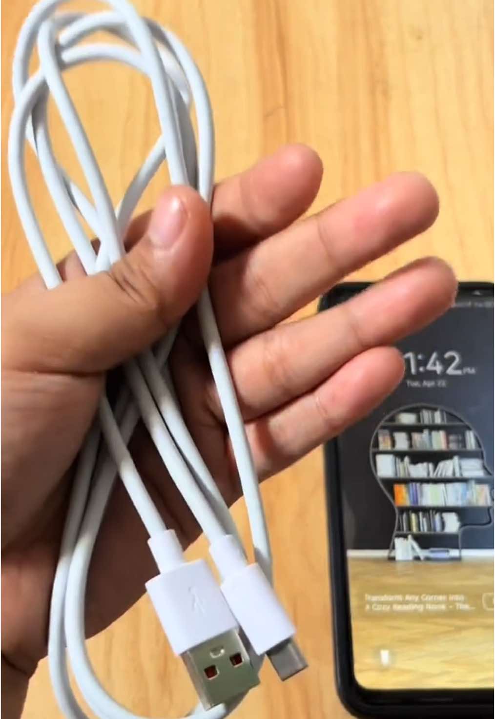Worth to buy this good quality type c charging cable 🤩#typecconnector#connector##typecconnectorfastcharging #fastchargingcable #typecforandroid #120wcablefastcharging #typeccord #fastchargingcableforandriod #goodqualitytypecconnector 