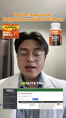 Hindi lang basta supplement—He1ghtMaxx at Nutri-C Maxx ay doctor approved! Safe, effective, at perfect para sa mga gusto ng healthy growth at immunity. #heightmaxx  #nutricmaxx #doctorapproved   #Pampatangkad  #TikTokHealth 