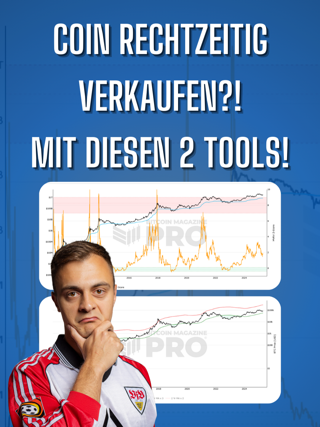 Wann ist der perfekte Moment zum Aussteigen? 98 % der Investoren werden falsch verkaufen! Diese zwei Charts zeigen dir historisch, wann Kaufen und Verkaufen am klügsten war! #Bitcoin #Bullrun #Krypto  - https://www.bitcoinmagazinepro.com/charts/mvrv-zscore/ - https://www.bitcoinmagazinepro.com/charts/bitcoin-investor-tool/