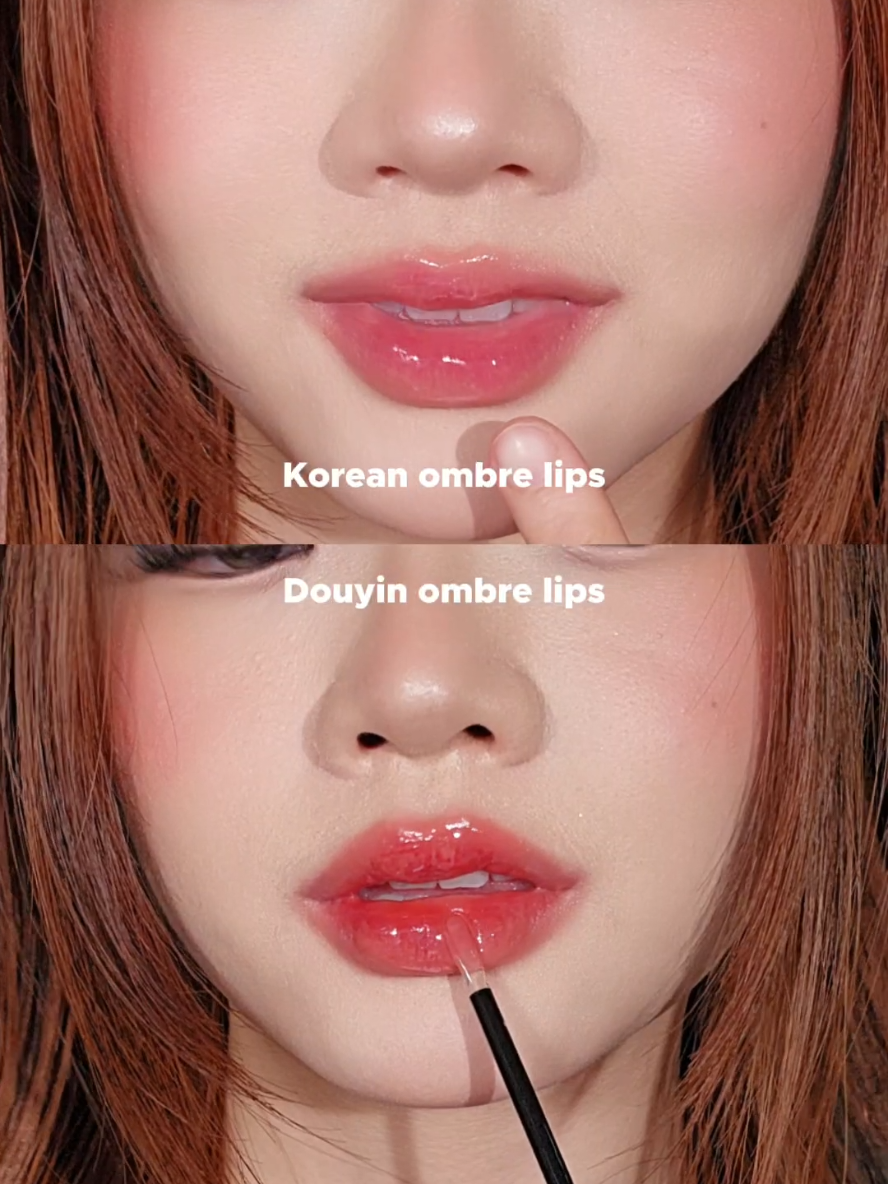 Kombinasi liptint ini bisa bikin look bibir jadi makin cakep 🥰 @itsomgbeauty #omgbeauty #glassytint 