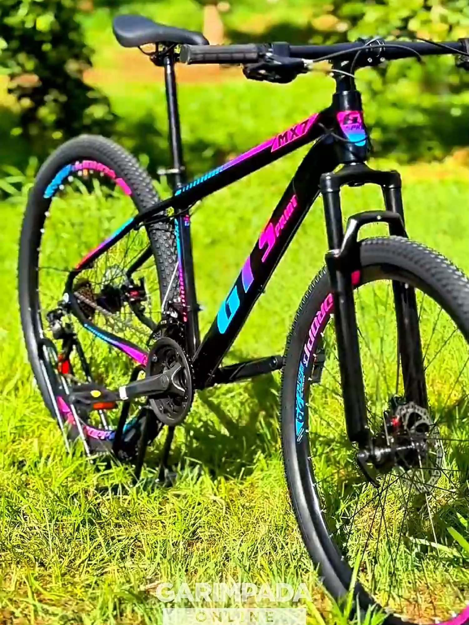 003 - Bicicleta Completa, Preço Imbatível – Conheça a GT Sprint MX7 Aro 29! Comente 