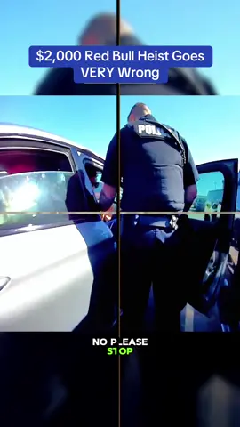 $2,000 Red Bull Heist Goes VERY Wrong #cops #copsoftiktok 