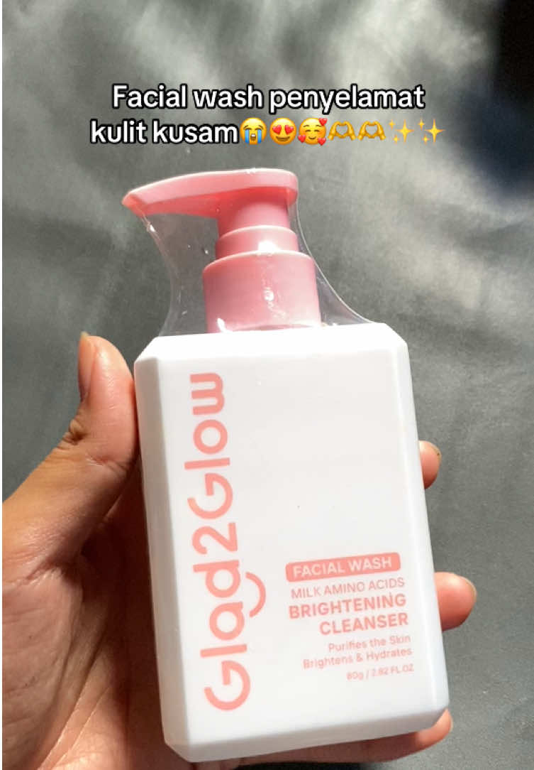 #glad2glow #skincare #facialwash #xyzcba 