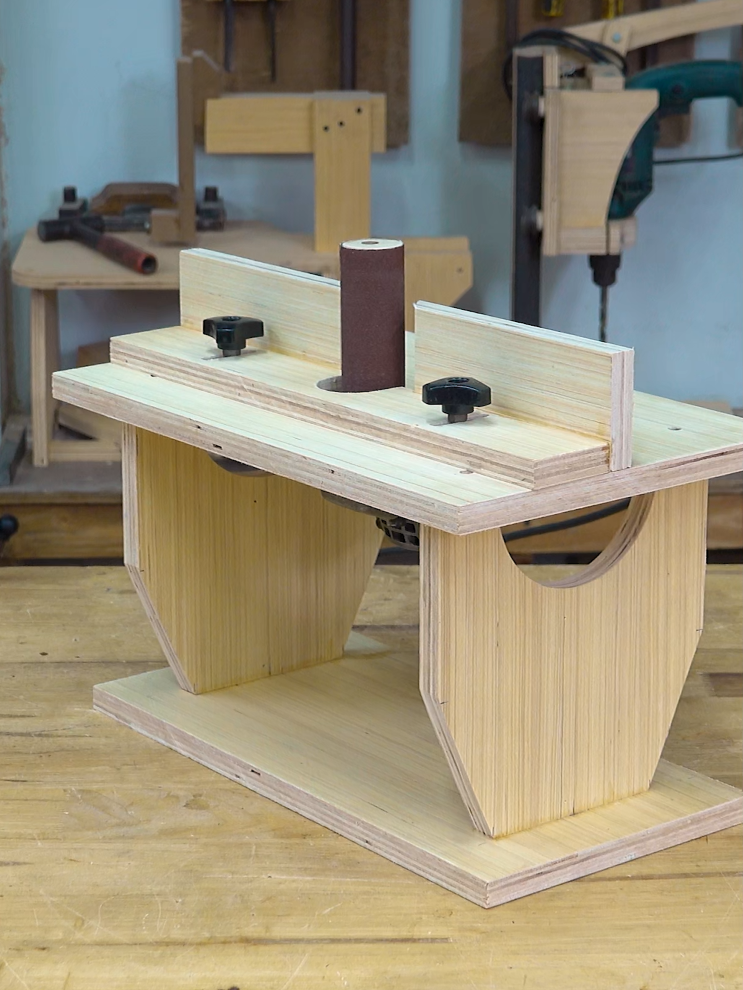 AMAZING Spindle Sander Made From Angle Grinder! (Part 2)
